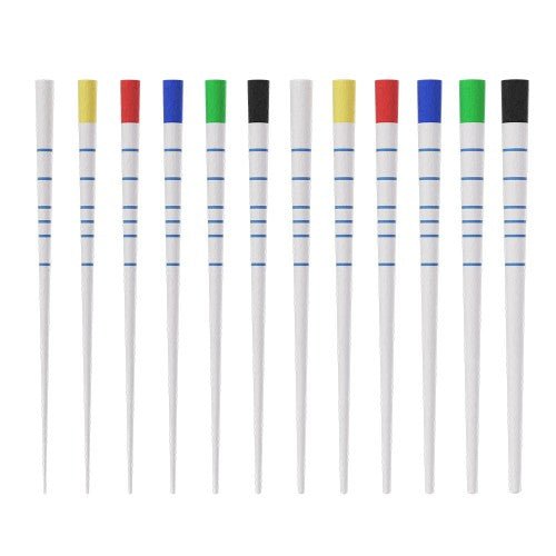 Paper Points Length Marked: Matches Golden V-Blue & Vortex Blue Compatible Qty 100 - Dental Perfect - GoldenDent